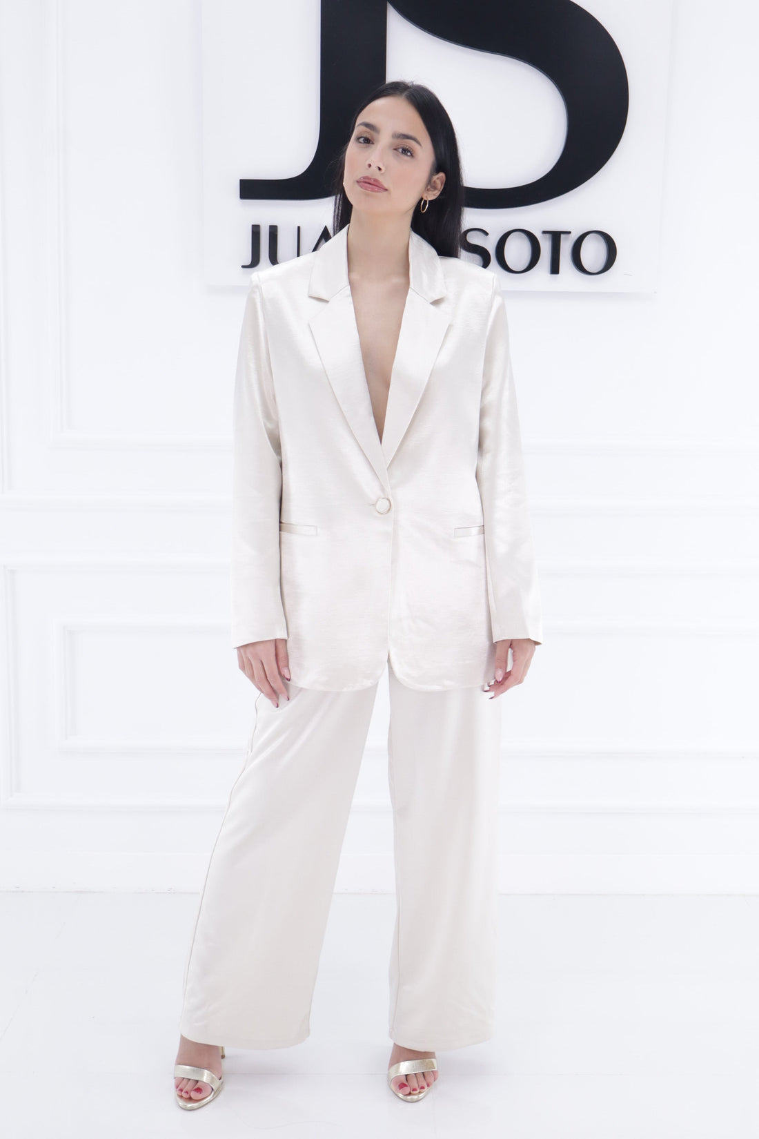 Conjunto raso 8602912(chaqueta+pantalon de vestir)