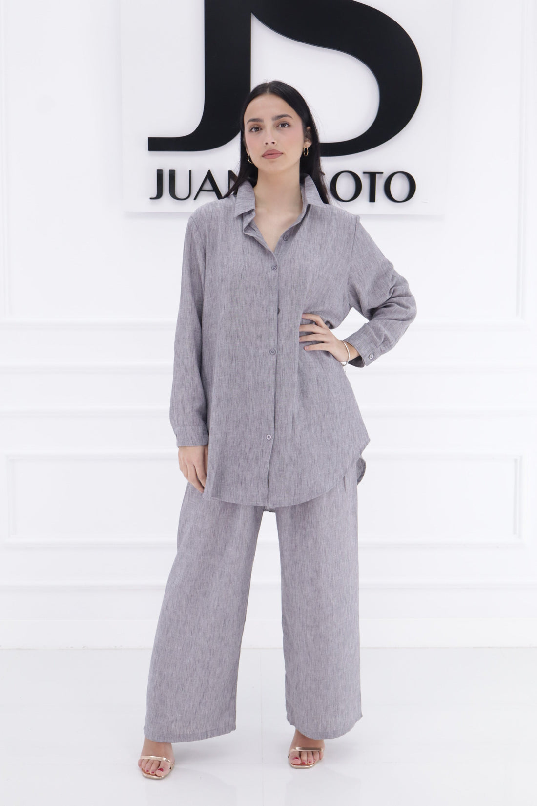 Conjunto efecto lino SJ-172