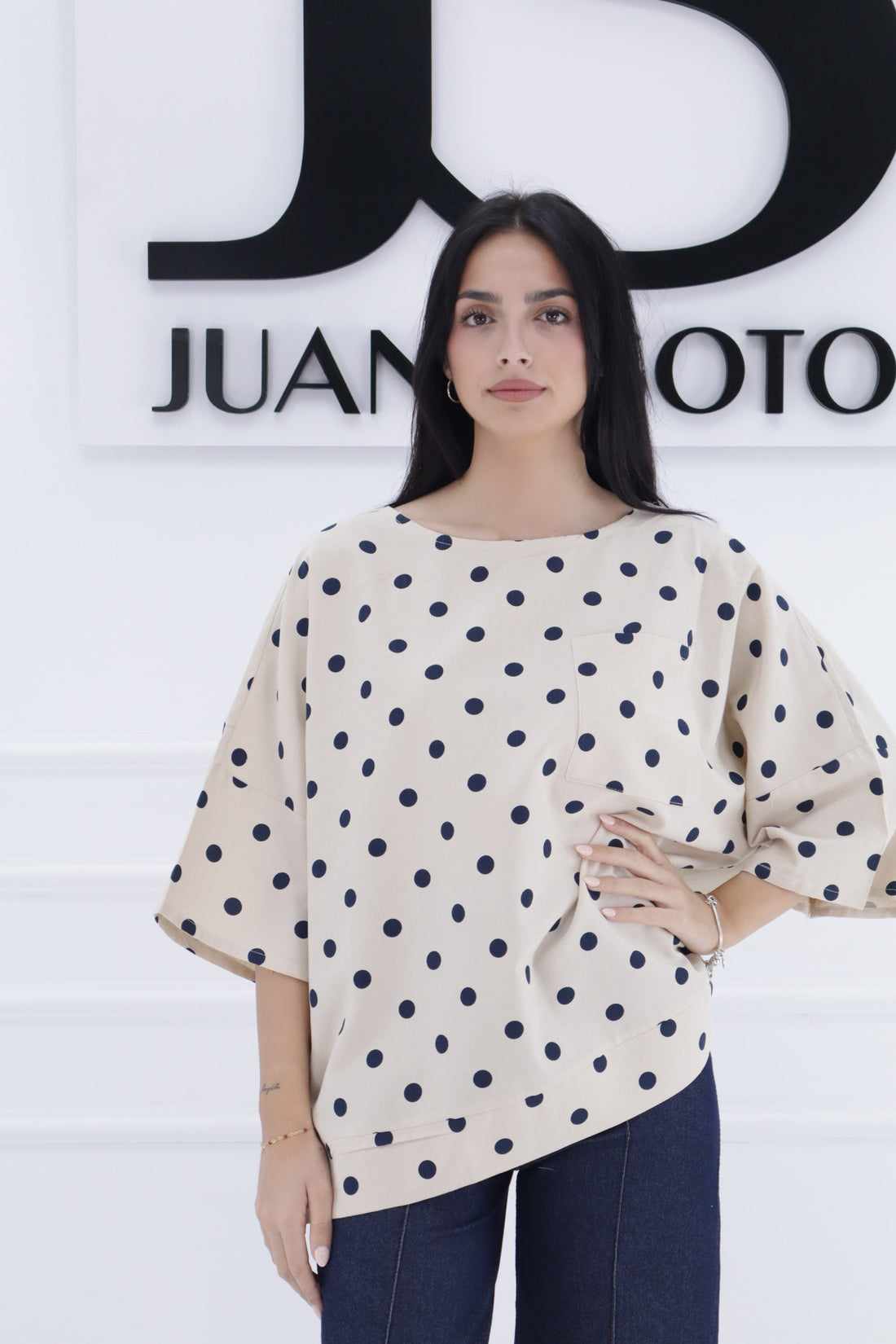 Blusa lunares CD3132